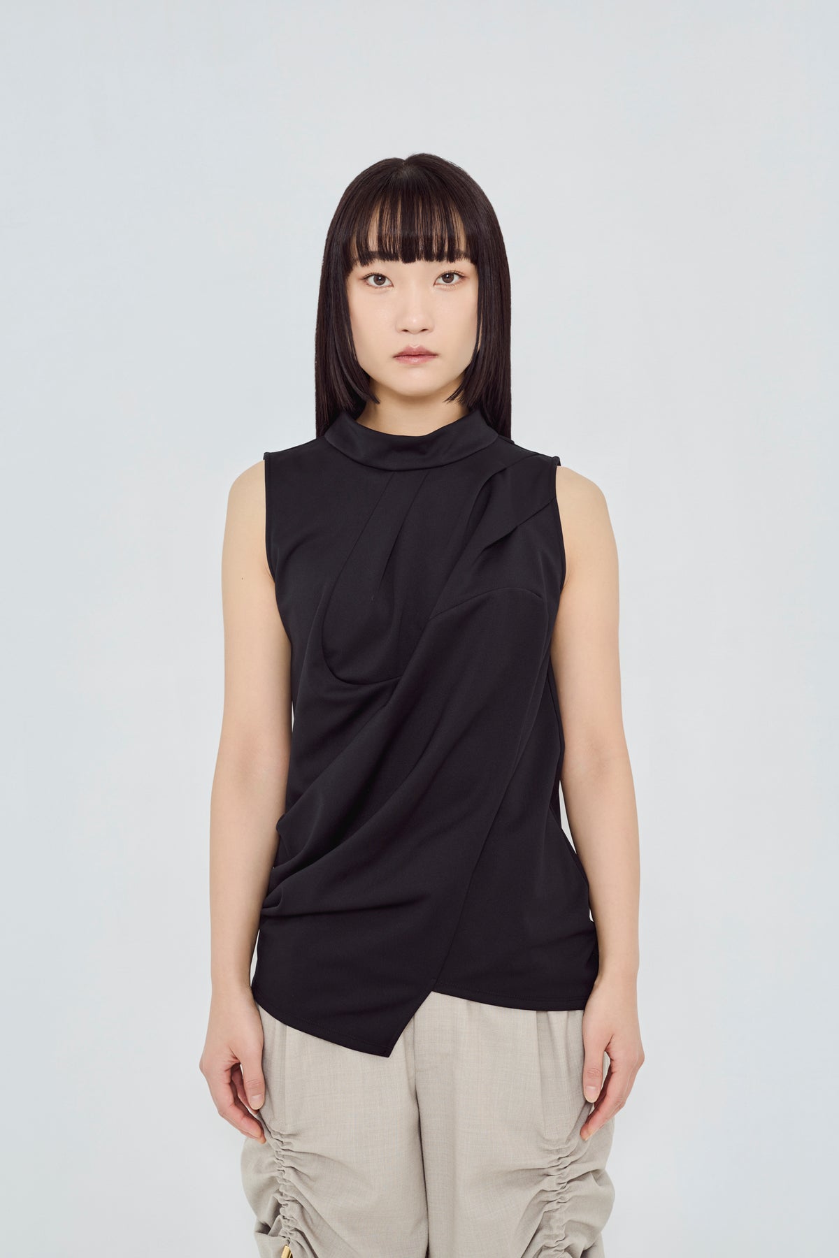 wave sleeveless tops
