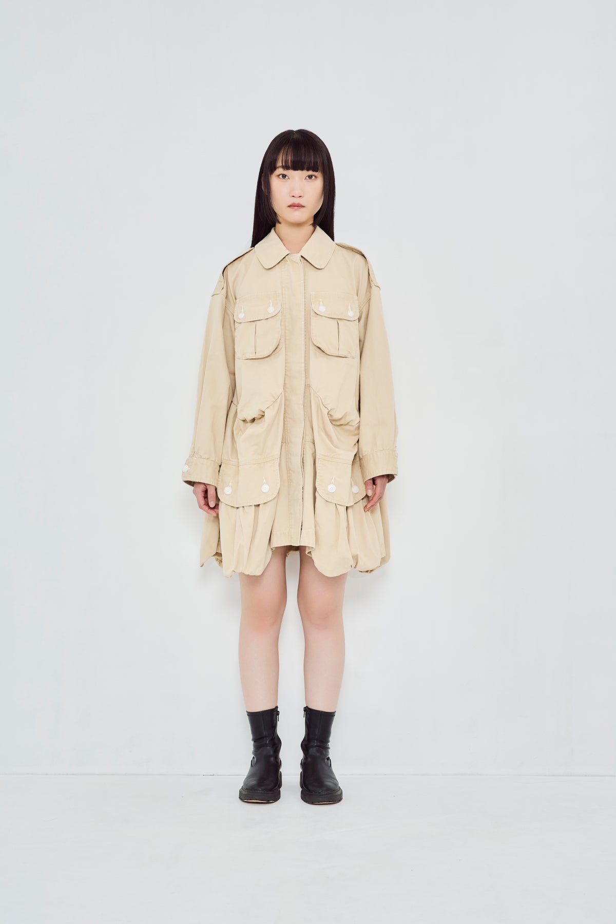 モデル身長:170cm 着用サイズ:1size
