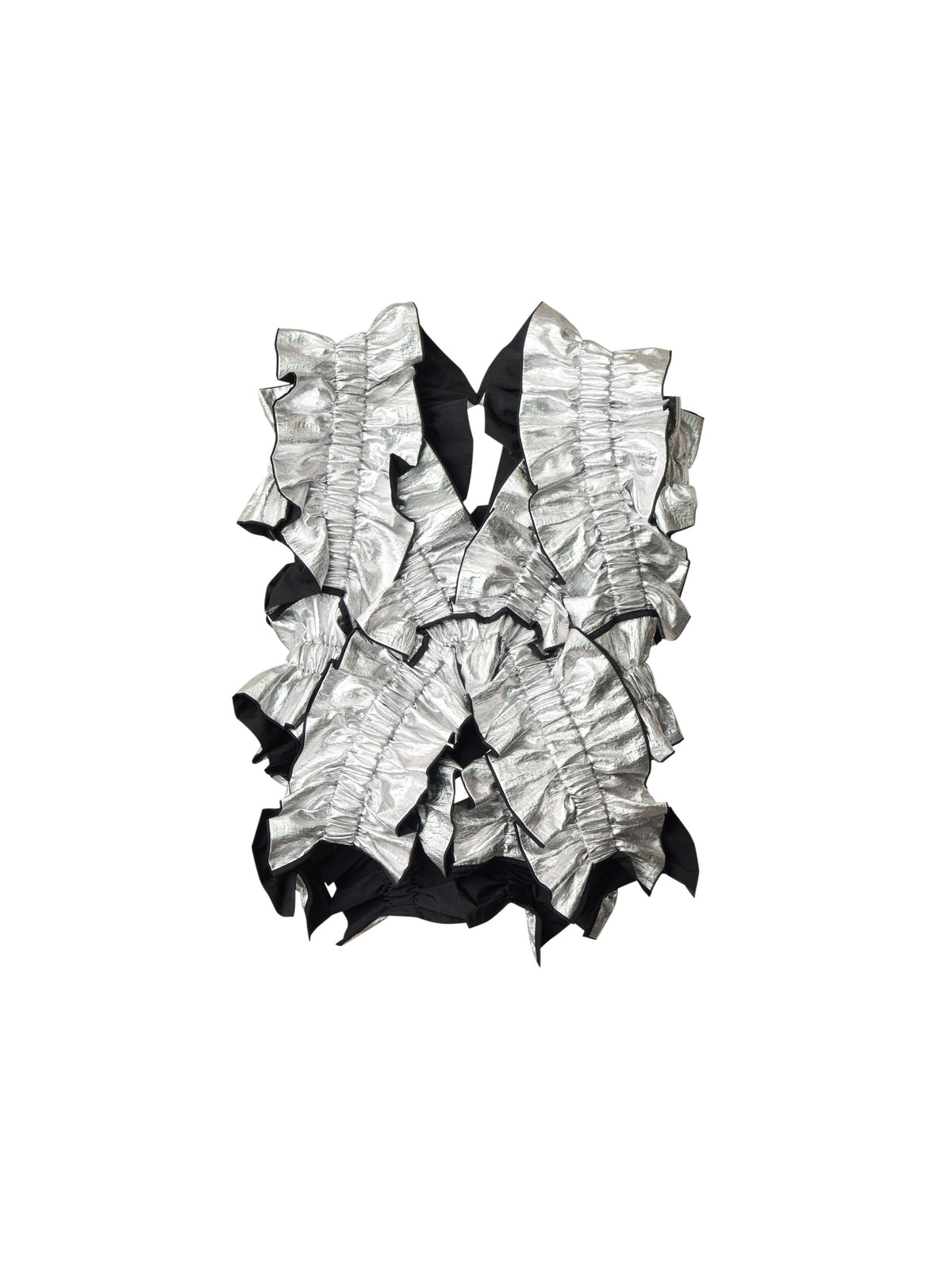 luna frill vest