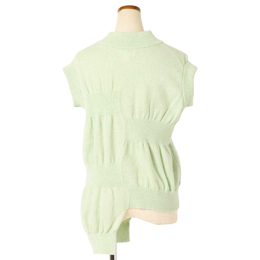 up-and-down knit vest