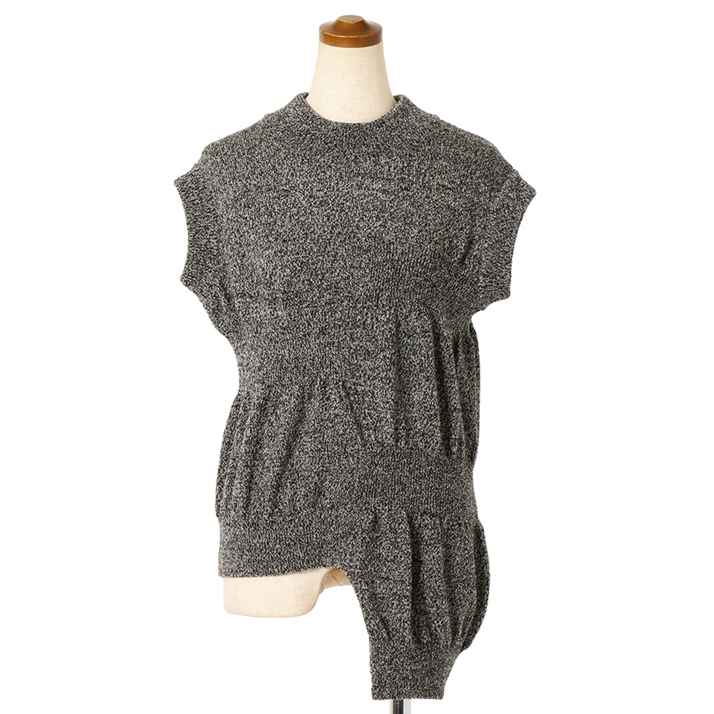 up-and-down knit vest