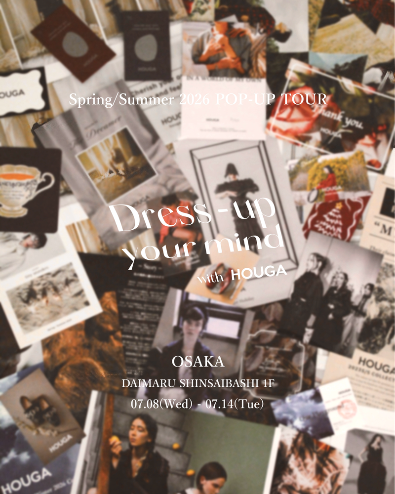 【POP-UP STORE】Dress-up your mind in OSAKA