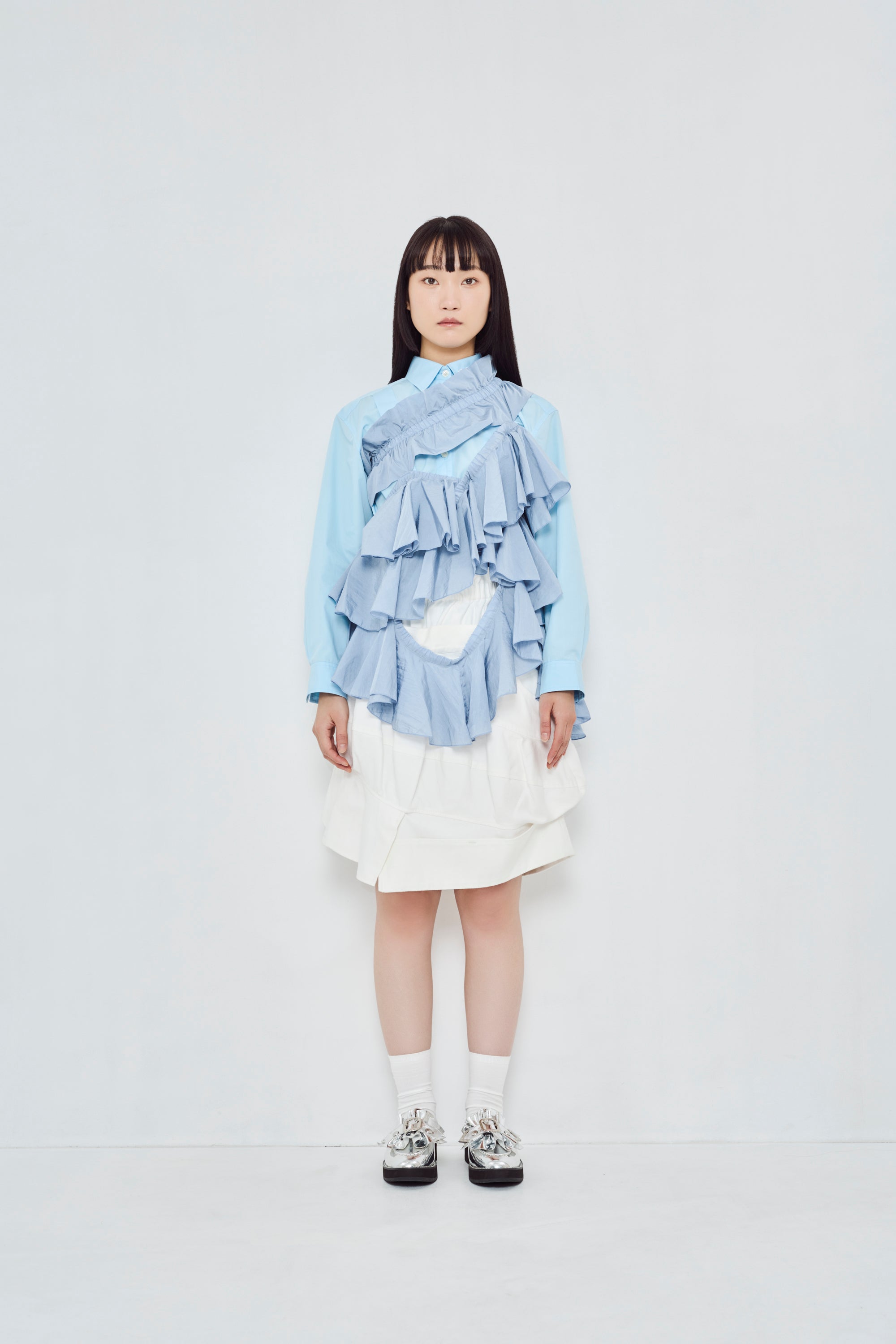 トップス ohga FRILL short sleeves CATEGORY TOPS | OHGA