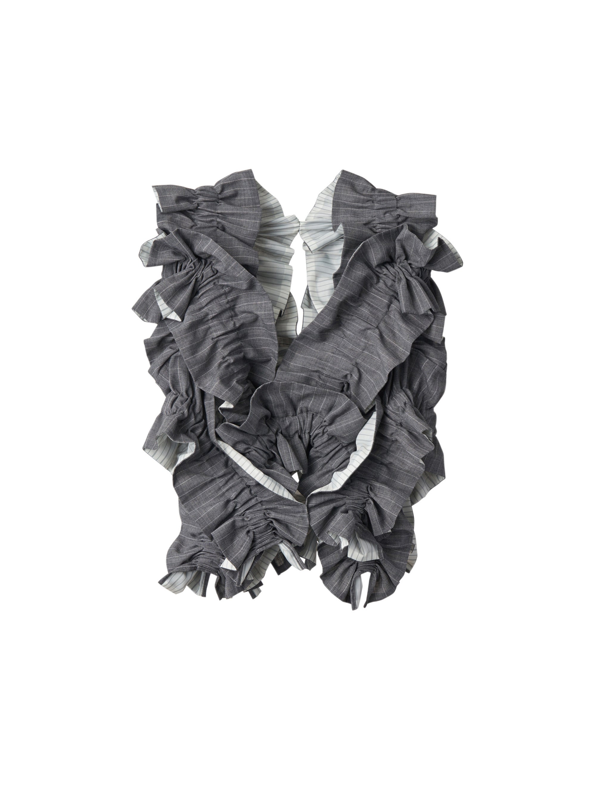 jimmy frill vest – HOUGA