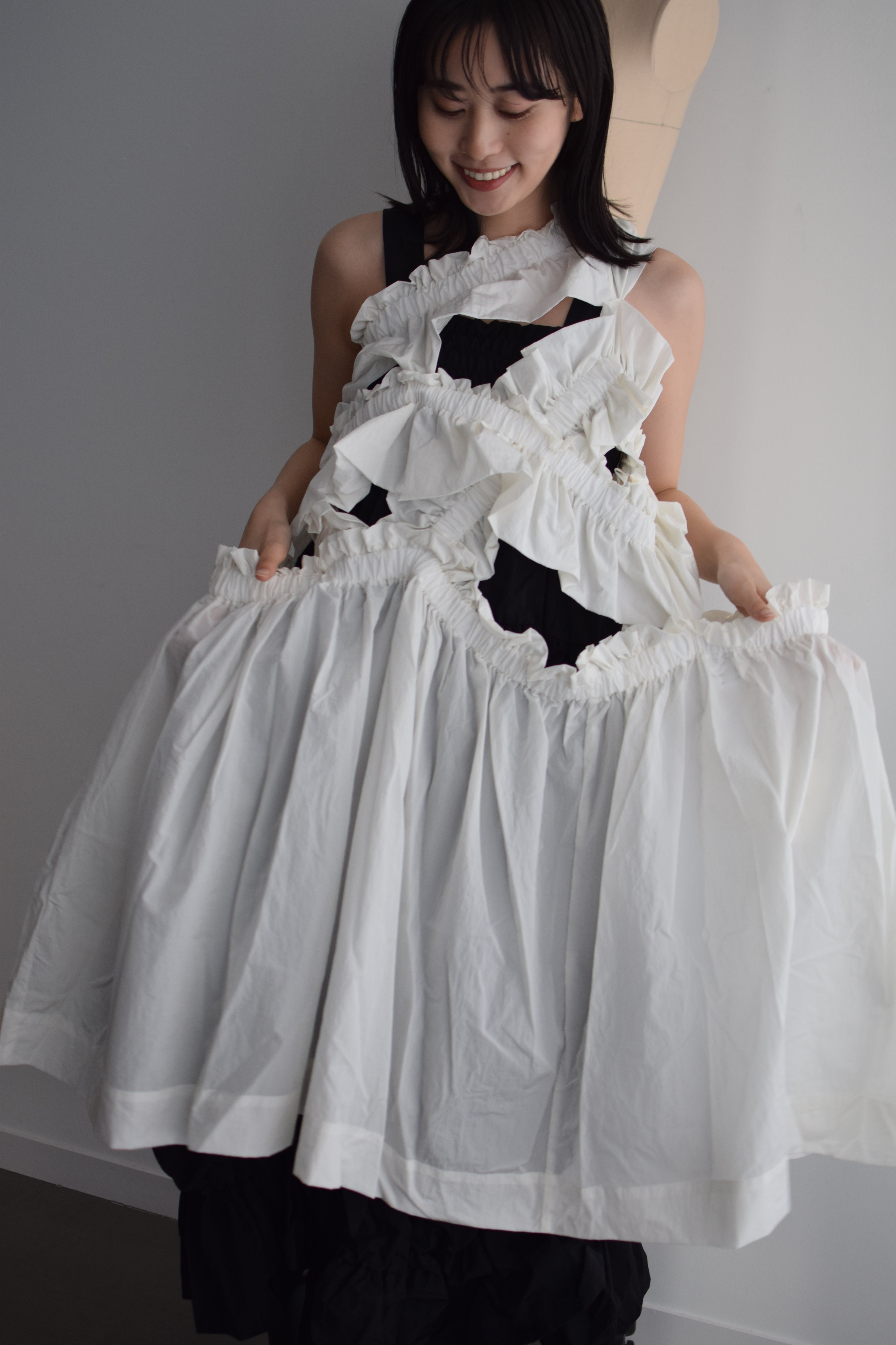 HOUGA Kiki frill dress 24ss フリルドレス 【公式通販】