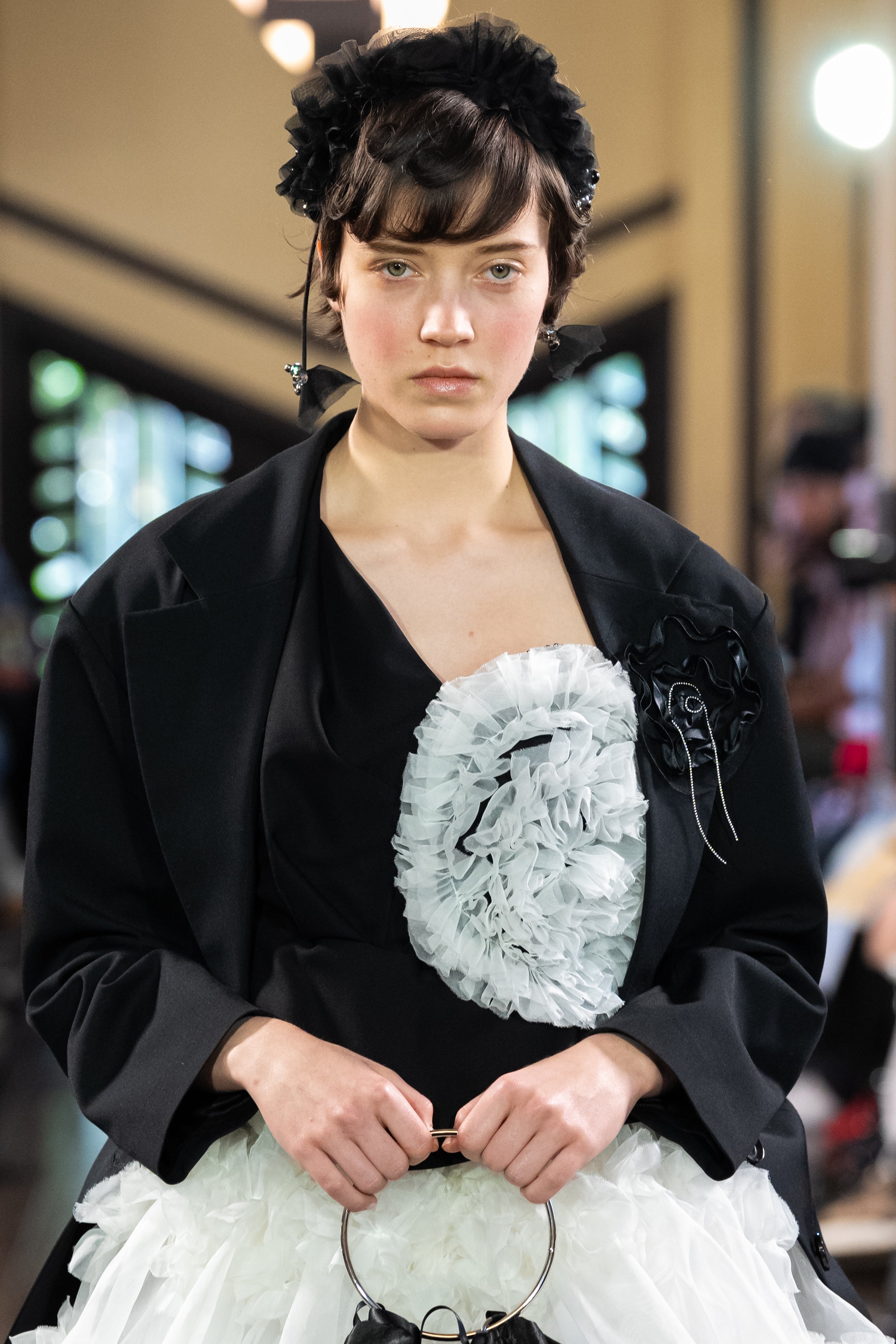 ohga オケージョン ohga オケージョン ビジュー ノーカラージャケット卒園式 卒業式 入学式