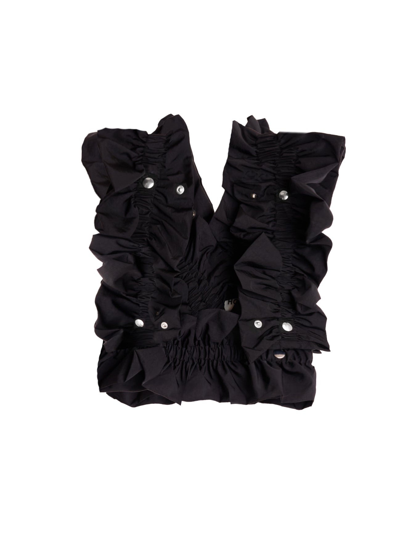 HOUGA ホウガ suzy frill belt フリルベルト ネイビー HOUGA ホウガ suzy frill belt フリルベルト ネイビー HOUGA