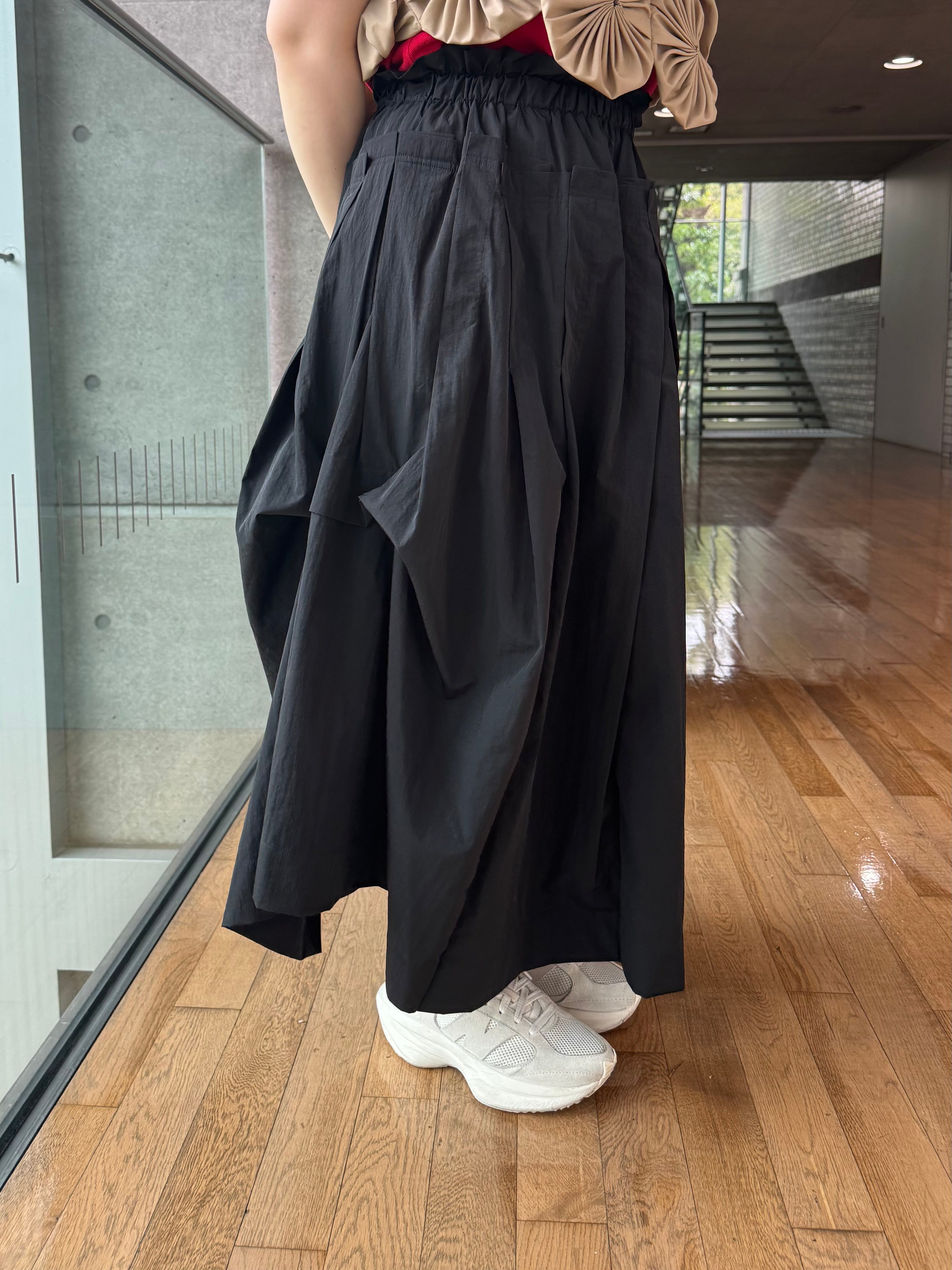 スカート HOUGA 2021 ss dress up skirt (black) zizi skirt – HOUGA