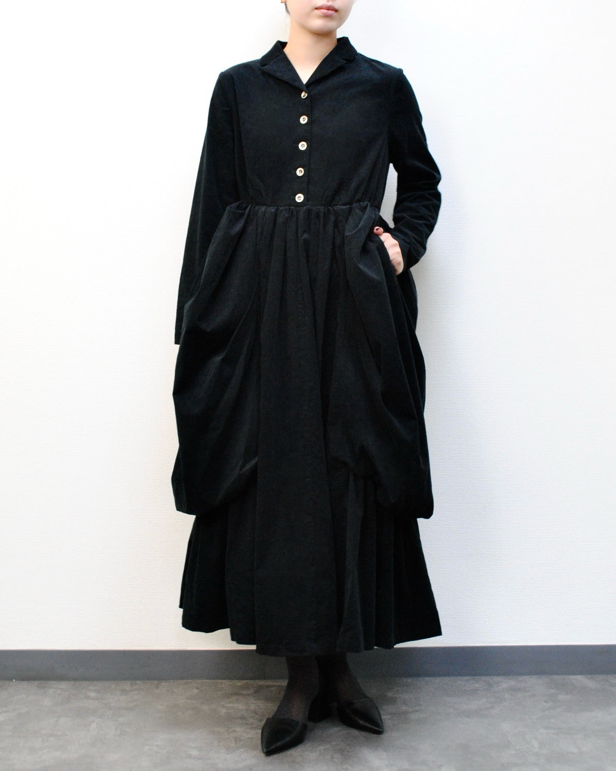 モデル身長：161cm　着用サイズ：0size