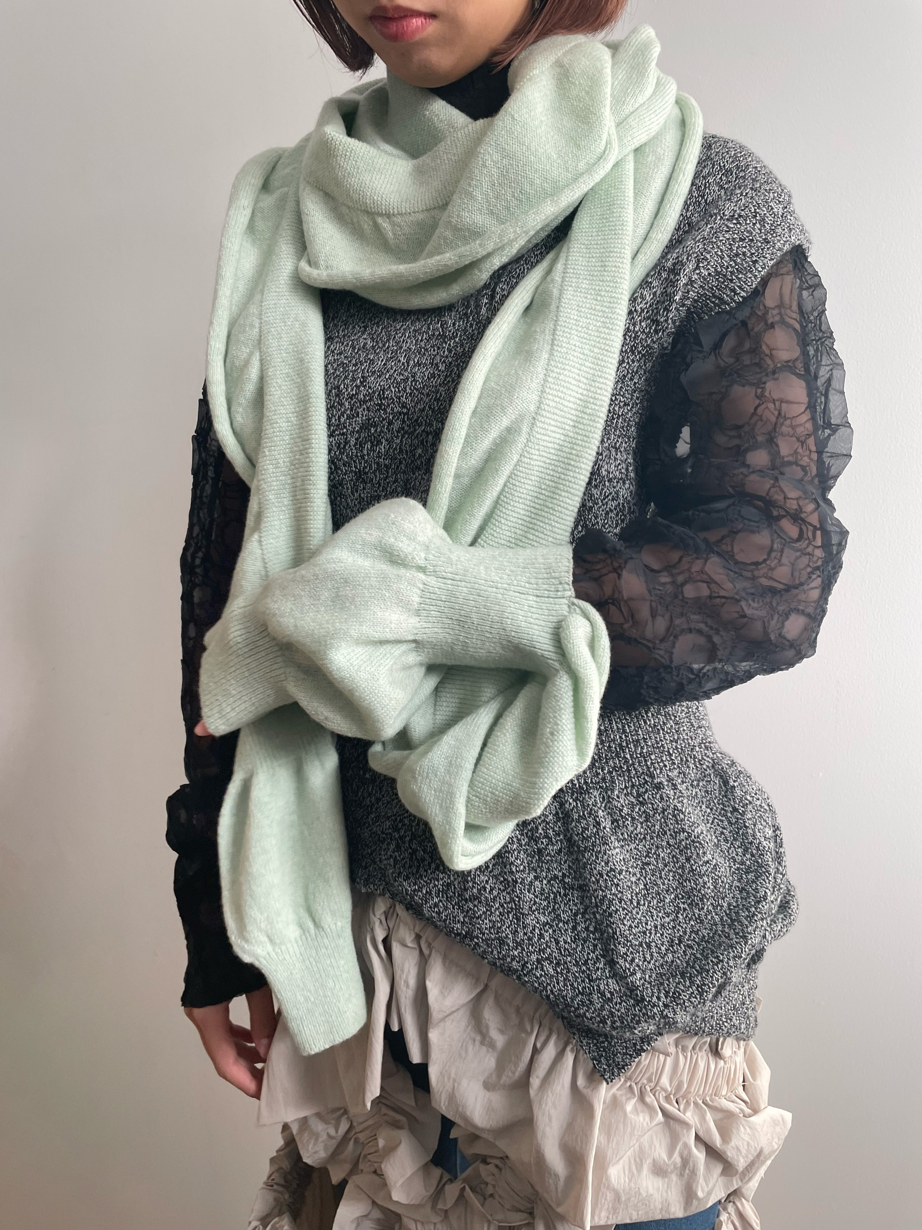 up-and-down scarf