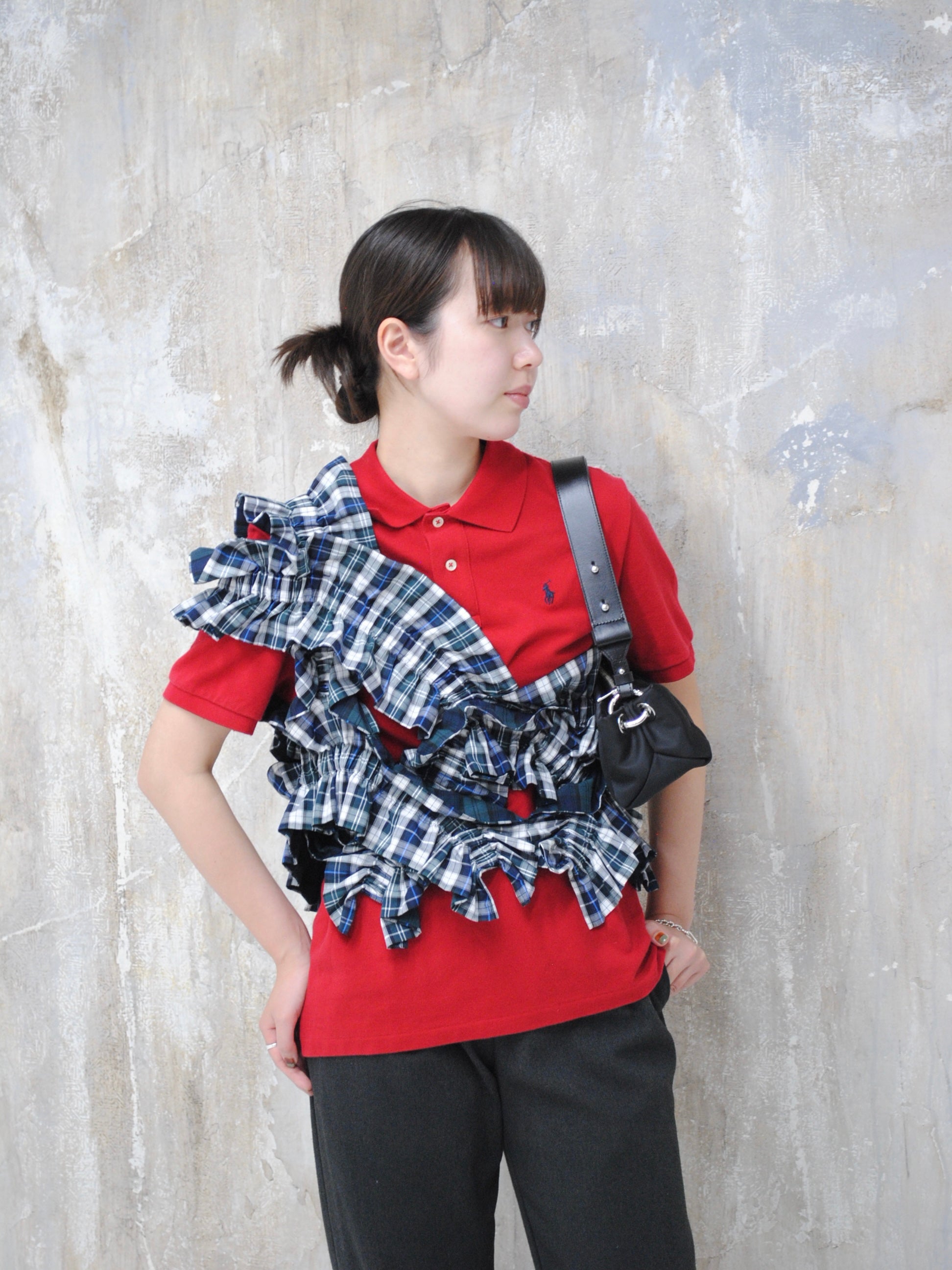 pixie frill vest – HOUGA
