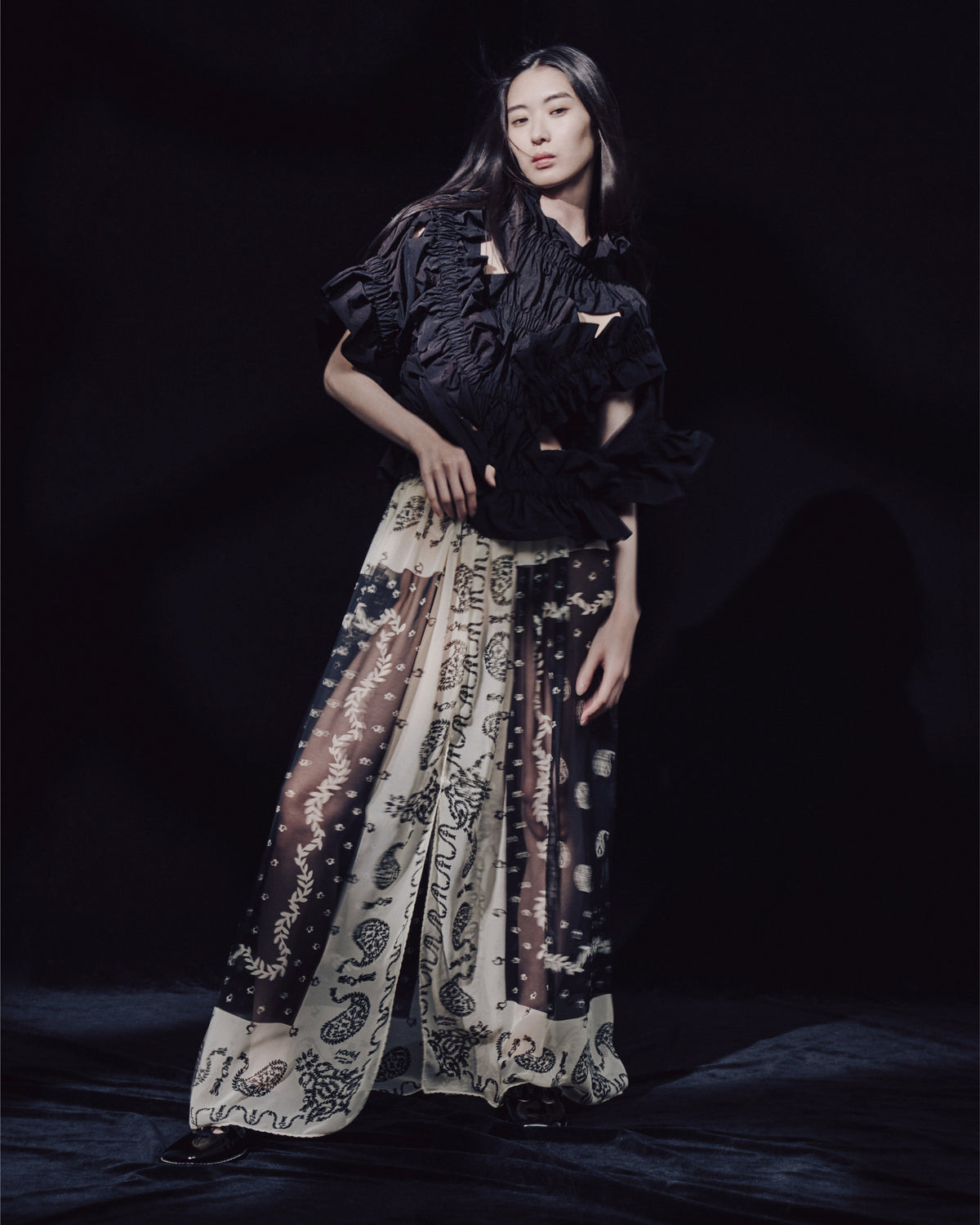 paisley skirt