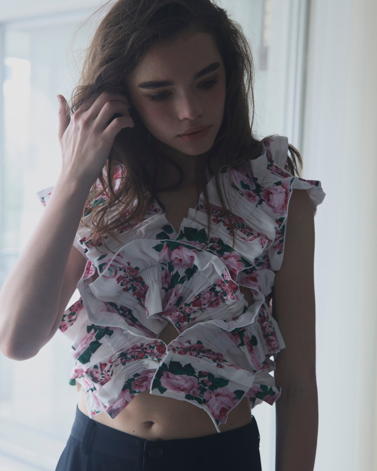 sunday frill vest