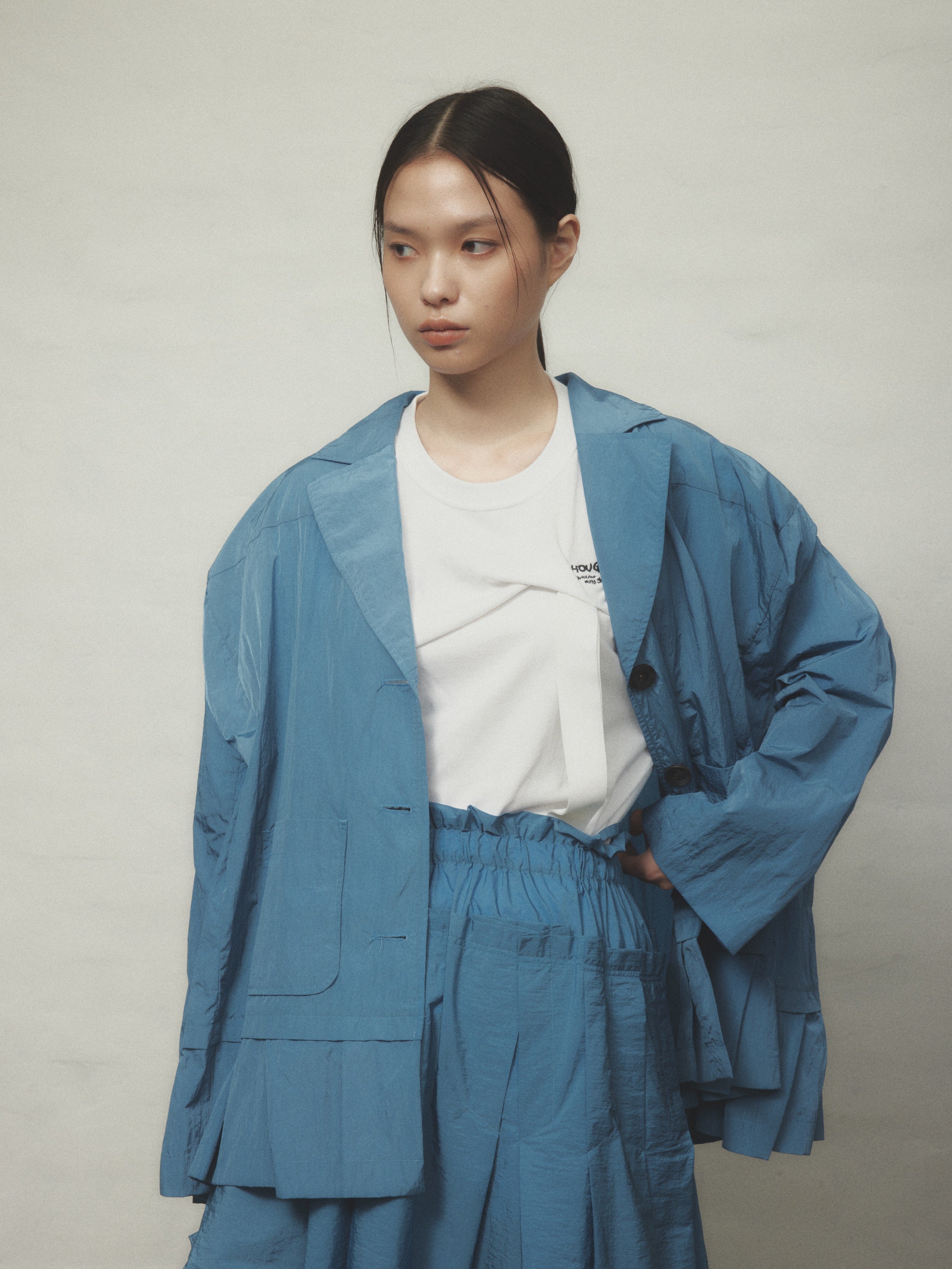 【OY】ボアジャケット ブルー zizi jacket – HOUGA