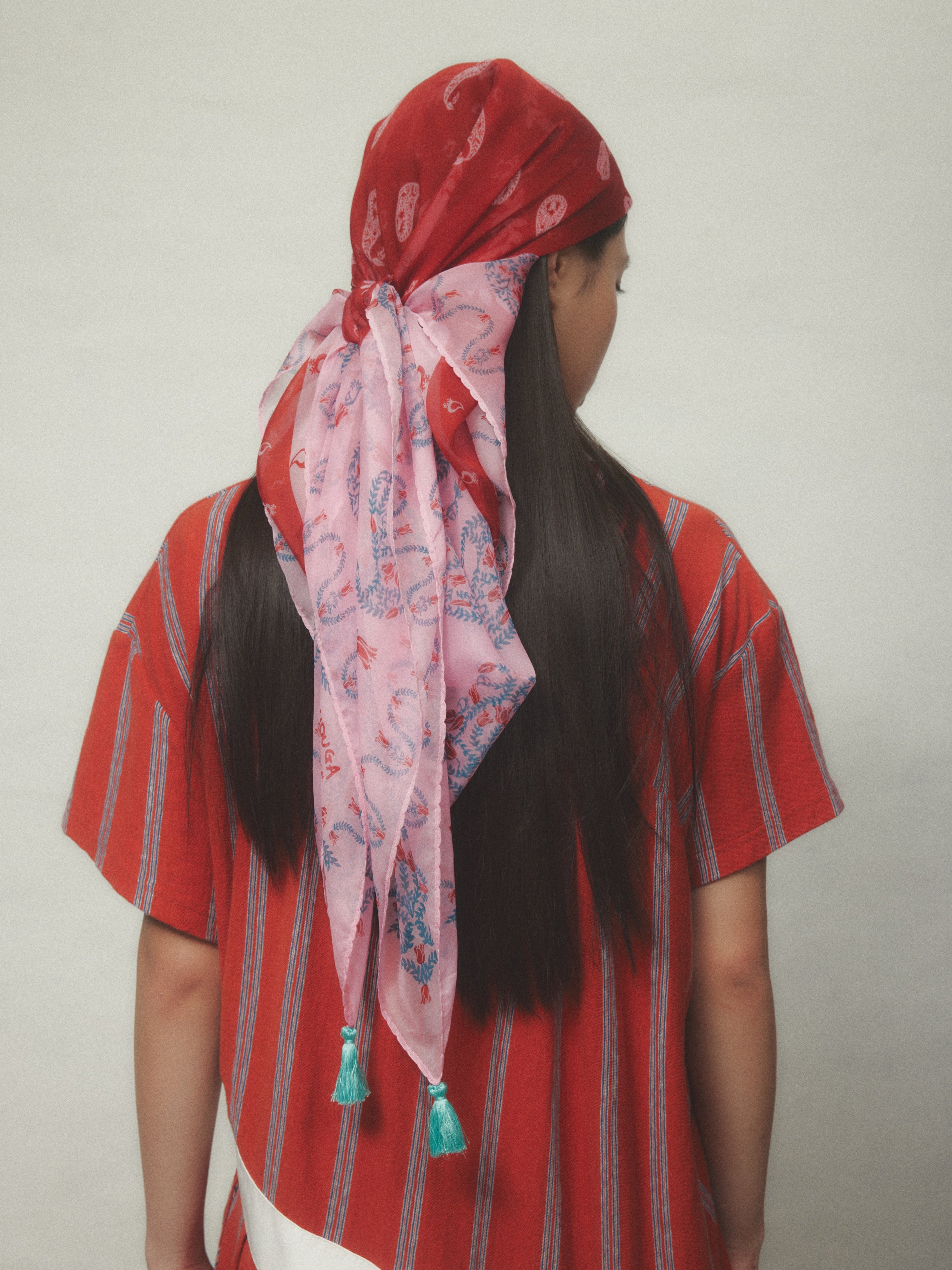 HUG Ō WäR スカーフ paisley scarf – HOUGA