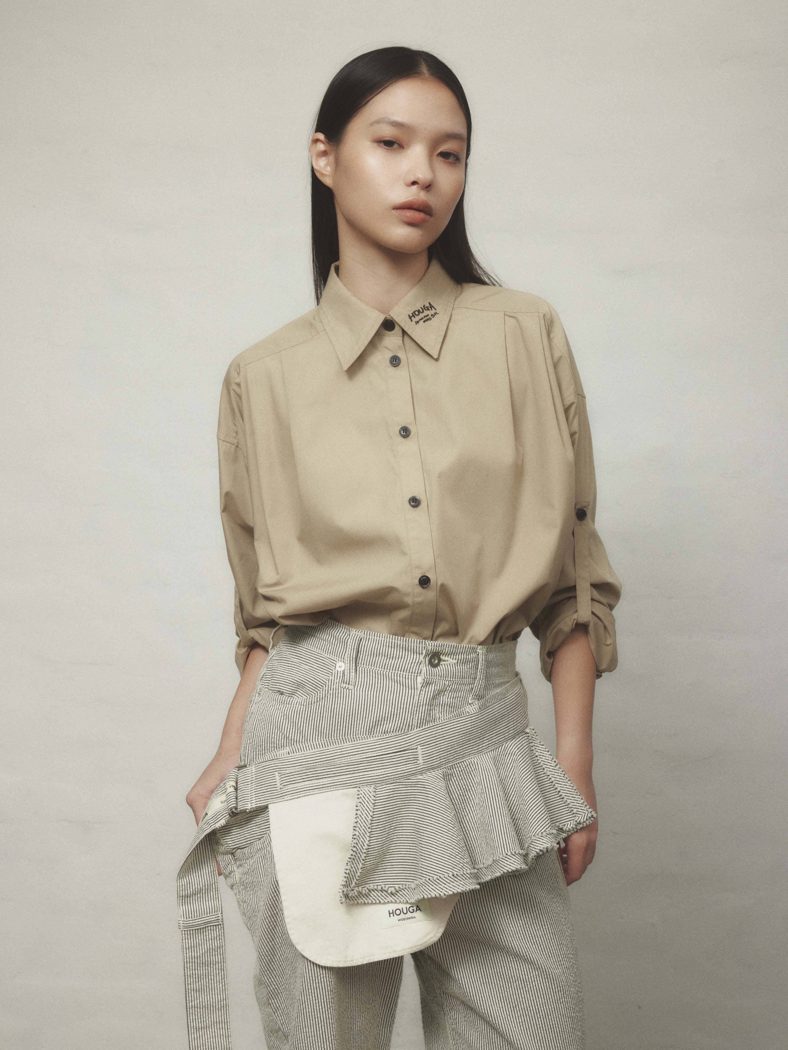 HOUGA ベルト トップス HOUGA jean frill belt HOUGA（ホウガ）の「【HOUGA