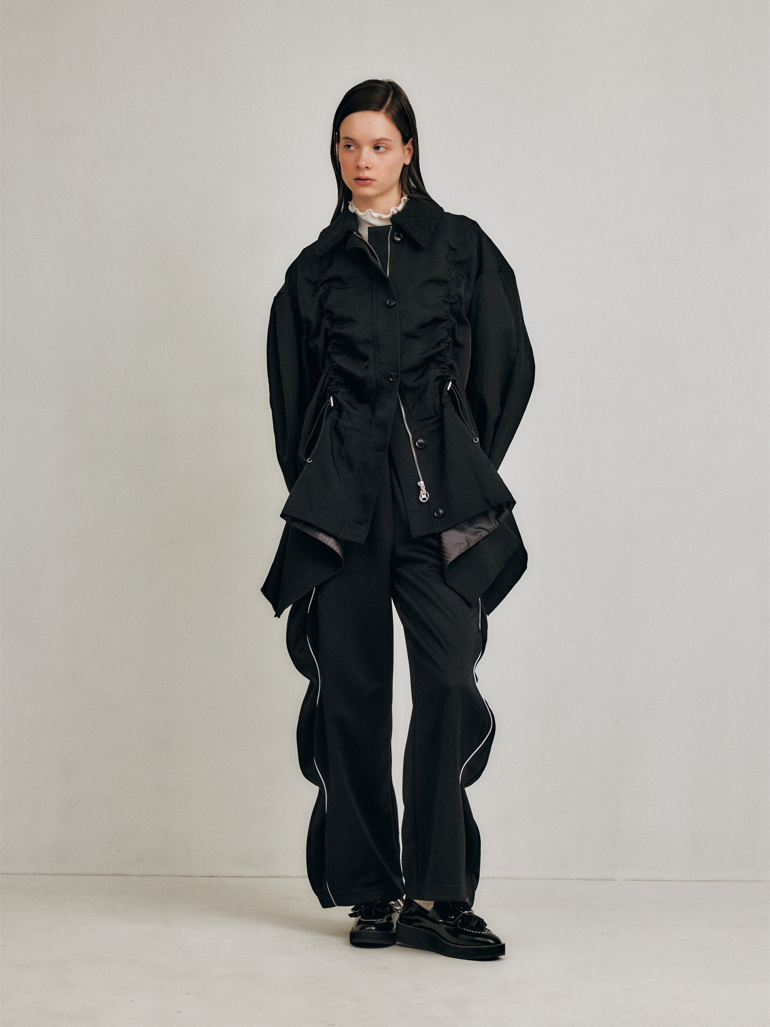 【新品タグ付き】ohga 2025AW コーディガン　CORDIGAN ブラック CORDIGAN | OHGA