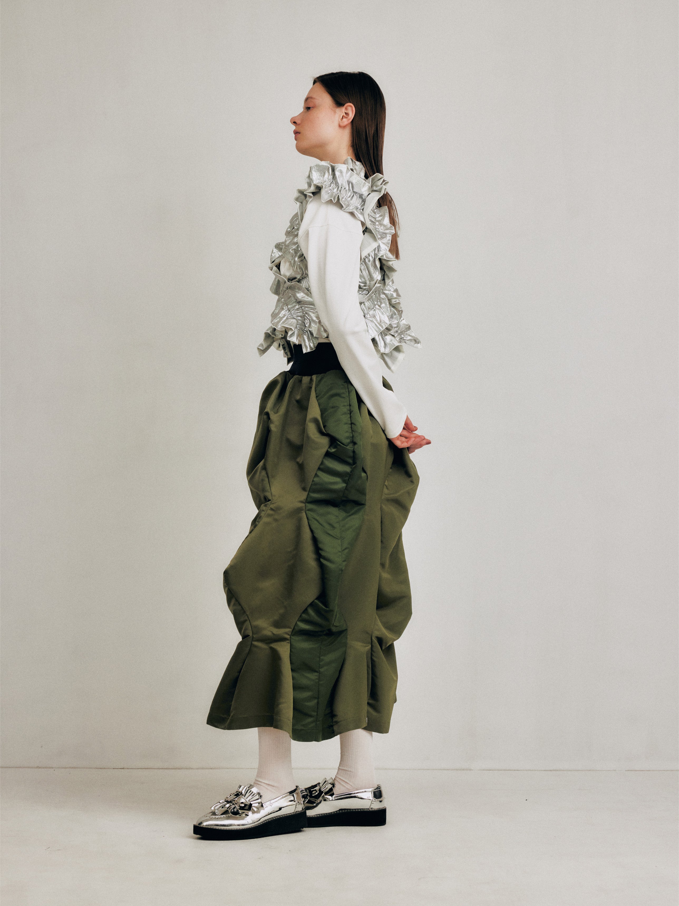 luna frill vest – HOUGA