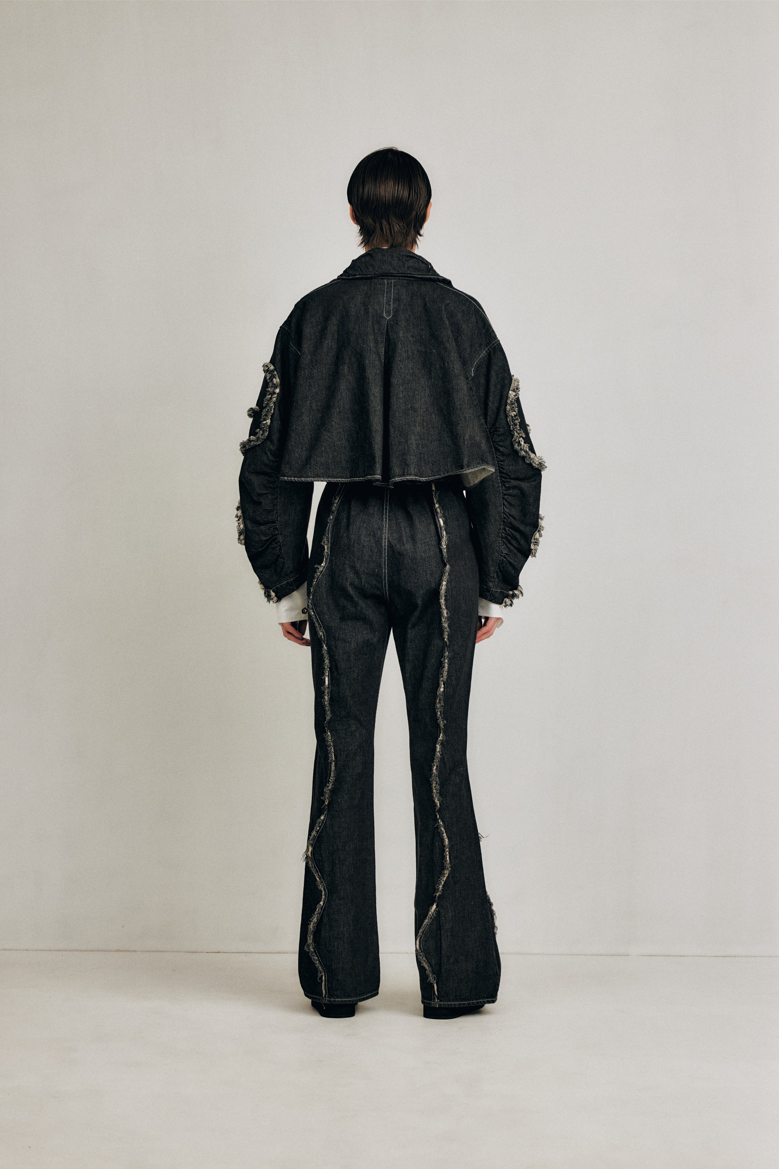 あずき　HOUGA　ホウガ　jean jacket　デニム HOUGA（ホウガ）の「【HOUGA/ホウガ】jean jacket（デニム