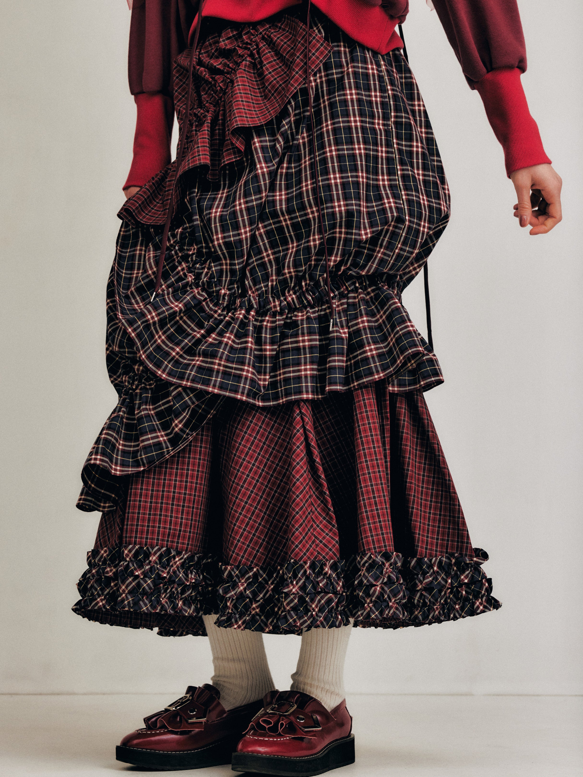 HOUGA ホウガ dress up skirt HOUGA dress up skirt | trava