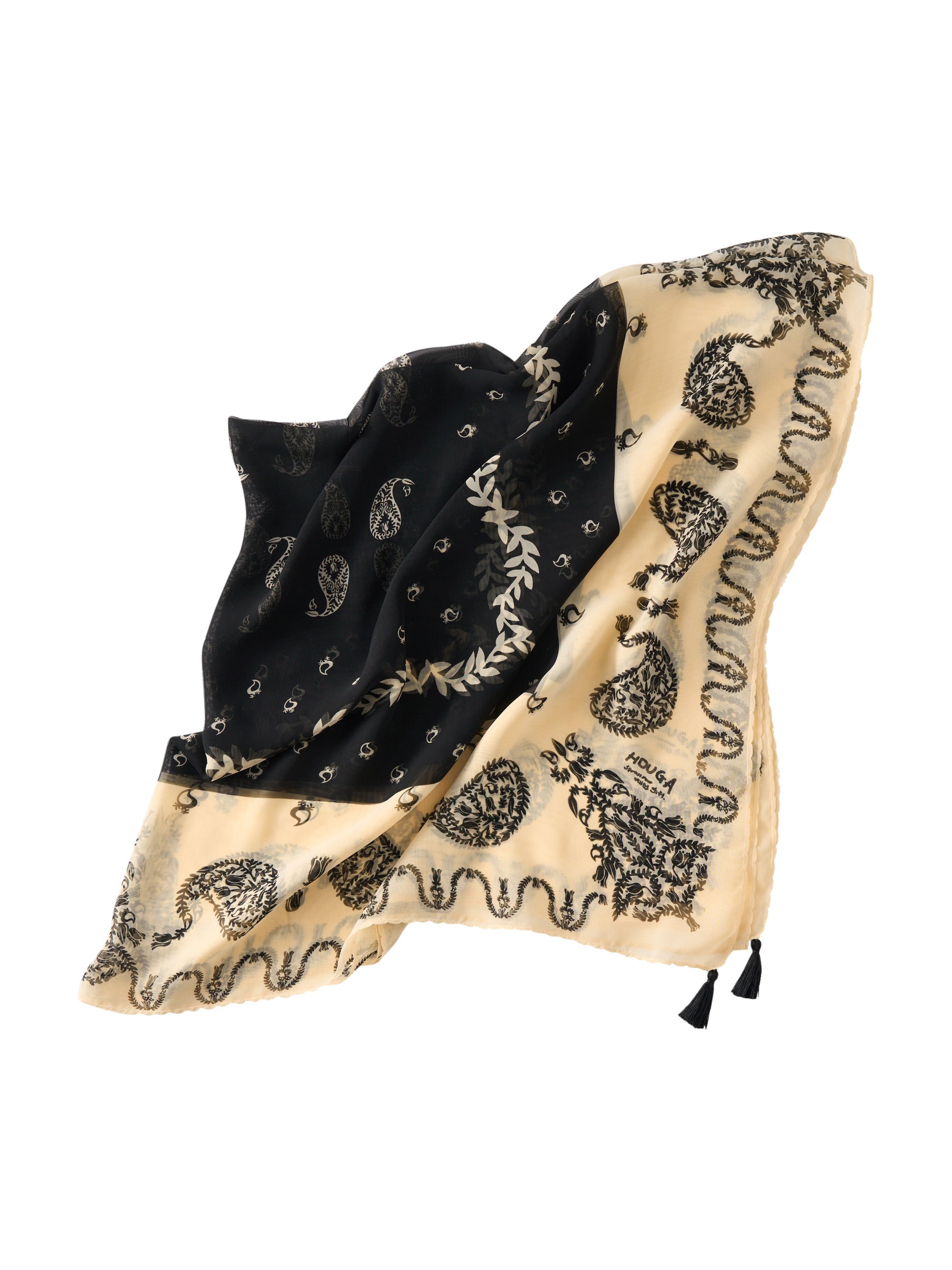 HUG Ō WäR スカーフ paisley scarf – HOUGA